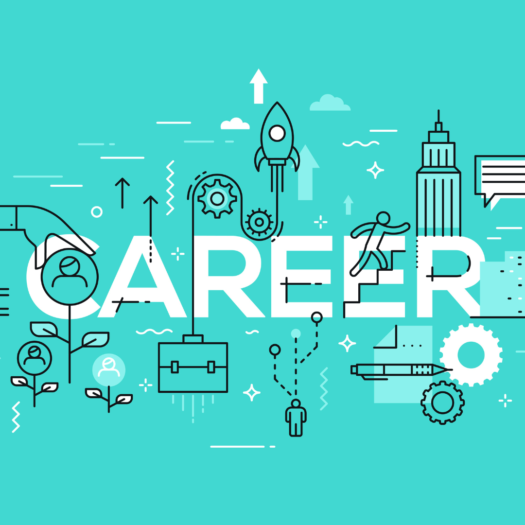 Illustration demonstrating career progression