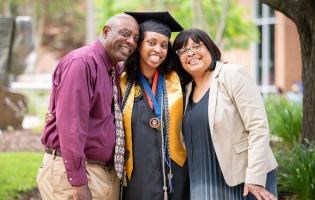 UMGC Graduate and Family