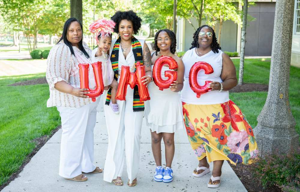 UMGC Graduate and Family