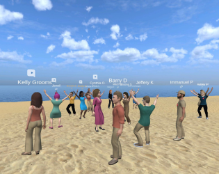 Virtual Metaverse Celebration