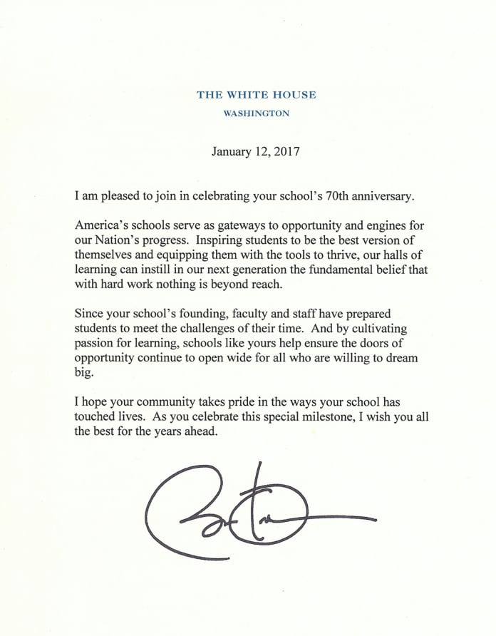 Obama Letter Only
